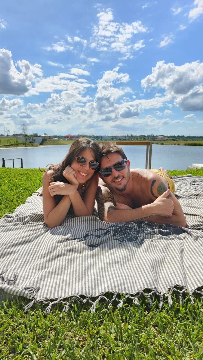 Picnic junto a un lago